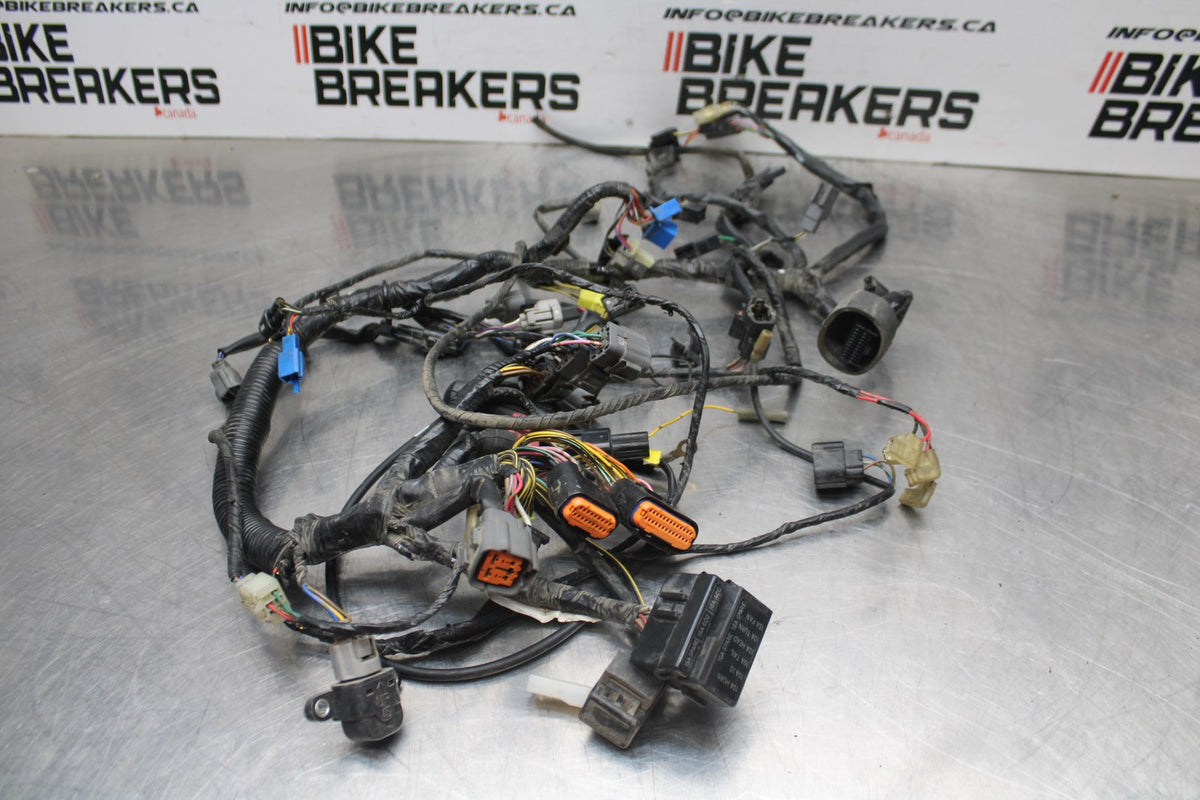 06 KAWASAKI VULCAN 900 MAIN ENGINE WIRING HARNESS MOTOR WIRE LOOM BB799