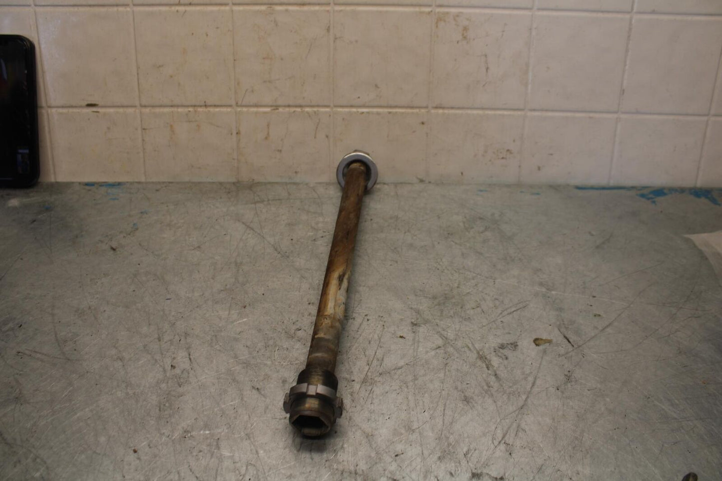 07-08 YAMAHA YZF R1 REAR BACK SWINGARM BOLT SUSPENSION PIVOT AXLE BB425
