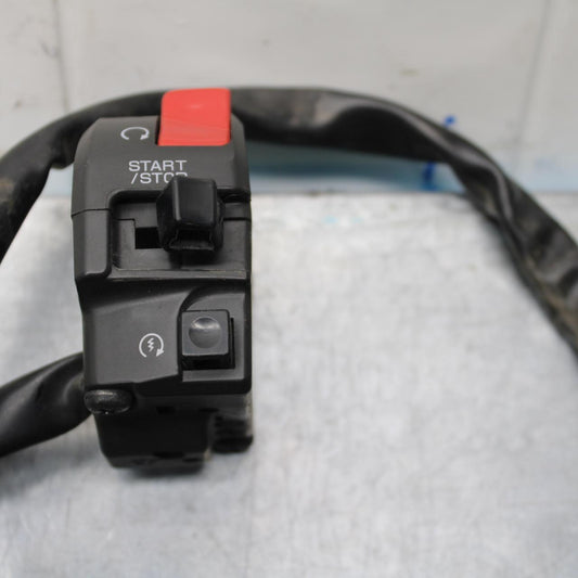 2011 Kawasaki Ninja ZX6R ZX600R RIGHT CLIP ON HANDLE KILL OFF START SWITCH BB587