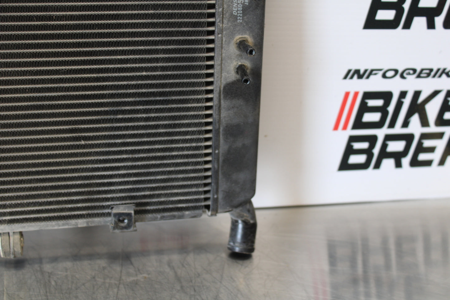 09-15 YAMAHA FZ6R ENGINE RADIATOR MOTOR COOLER COOLING RADIATER BB161