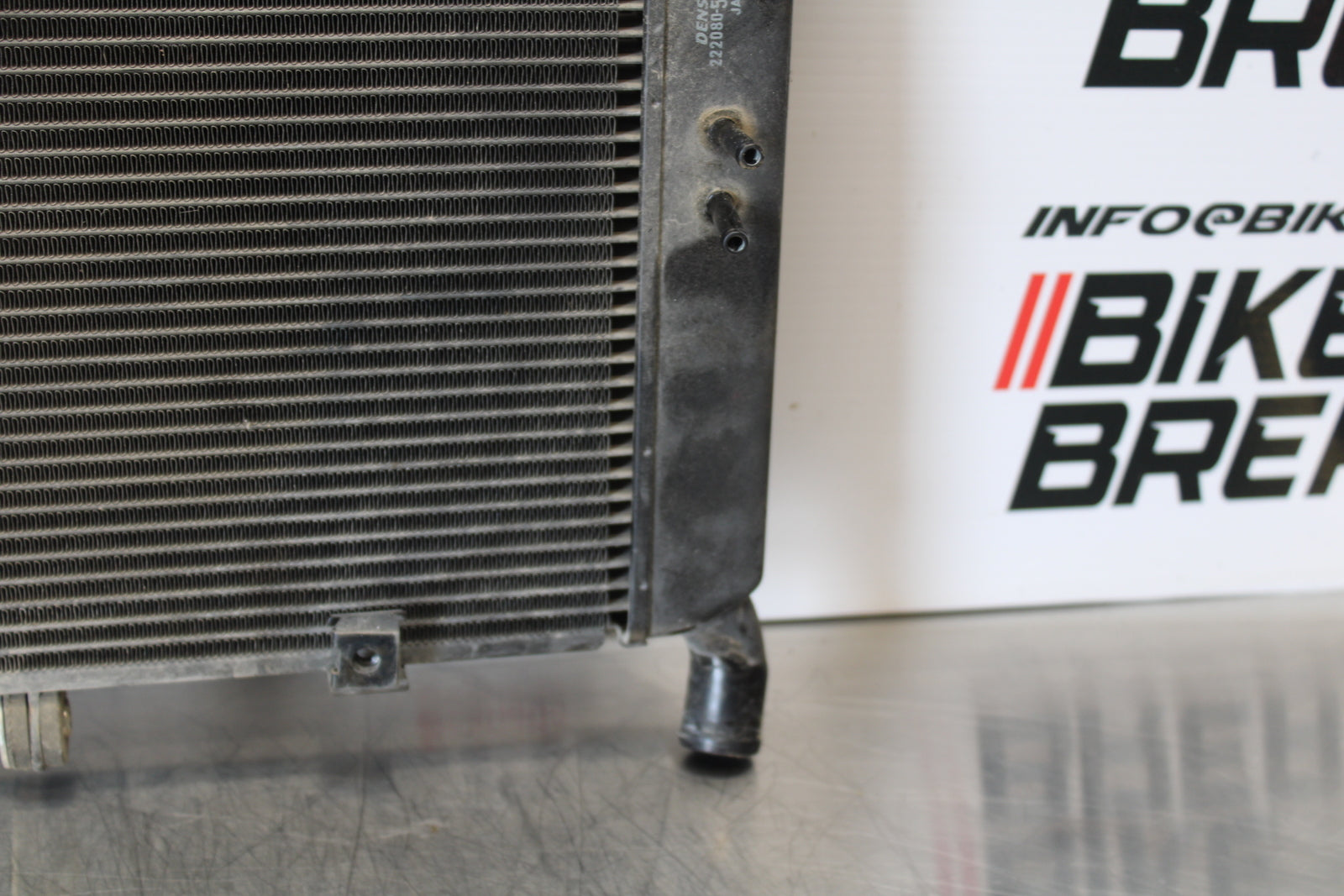 09-15 YAMAHA FZ6R ENGINE RADIATOR MOTOR COOLER COOLING RADIATER BB161
