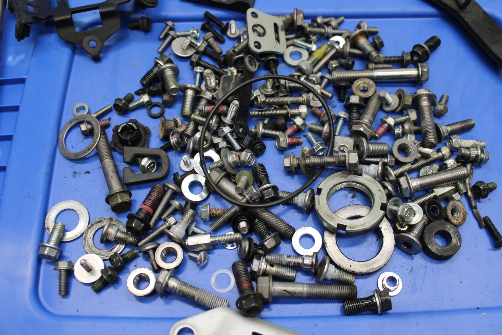 19-22 KAWASAKI Z400 MOUNTING BOLTS HARDWARE MOTOR SCREWS BB738