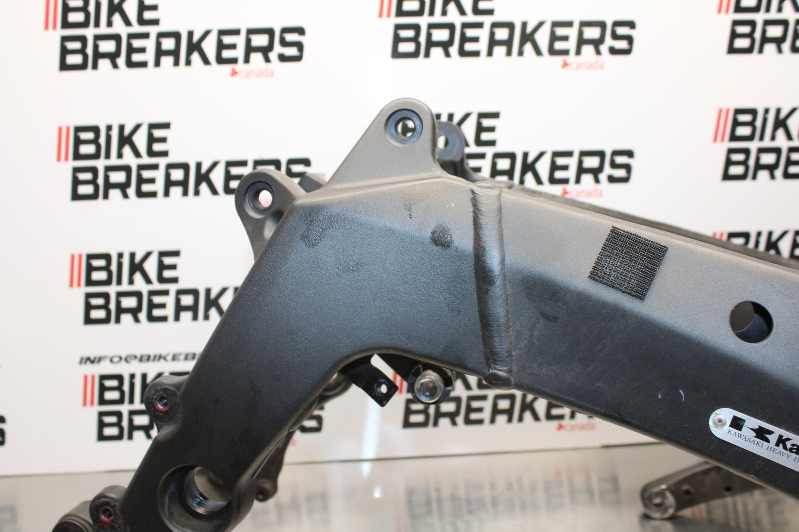 13-18 KAWASAKI NINJA ZX6R RACE OR STUNT FRAME CHASSIS BB143