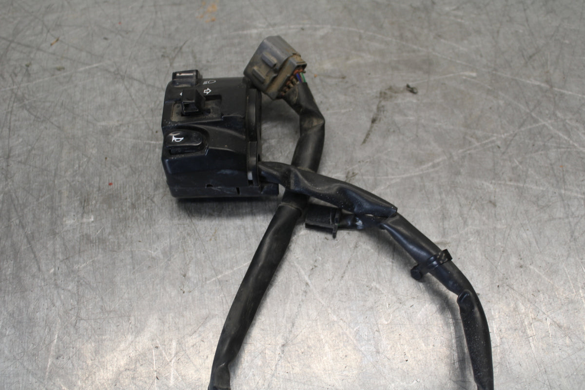 08-18 KAWASAKI KLR650 LEFT CLIP ON HANDLE HORN SIGNALS SWITCH SWITCHES BB707