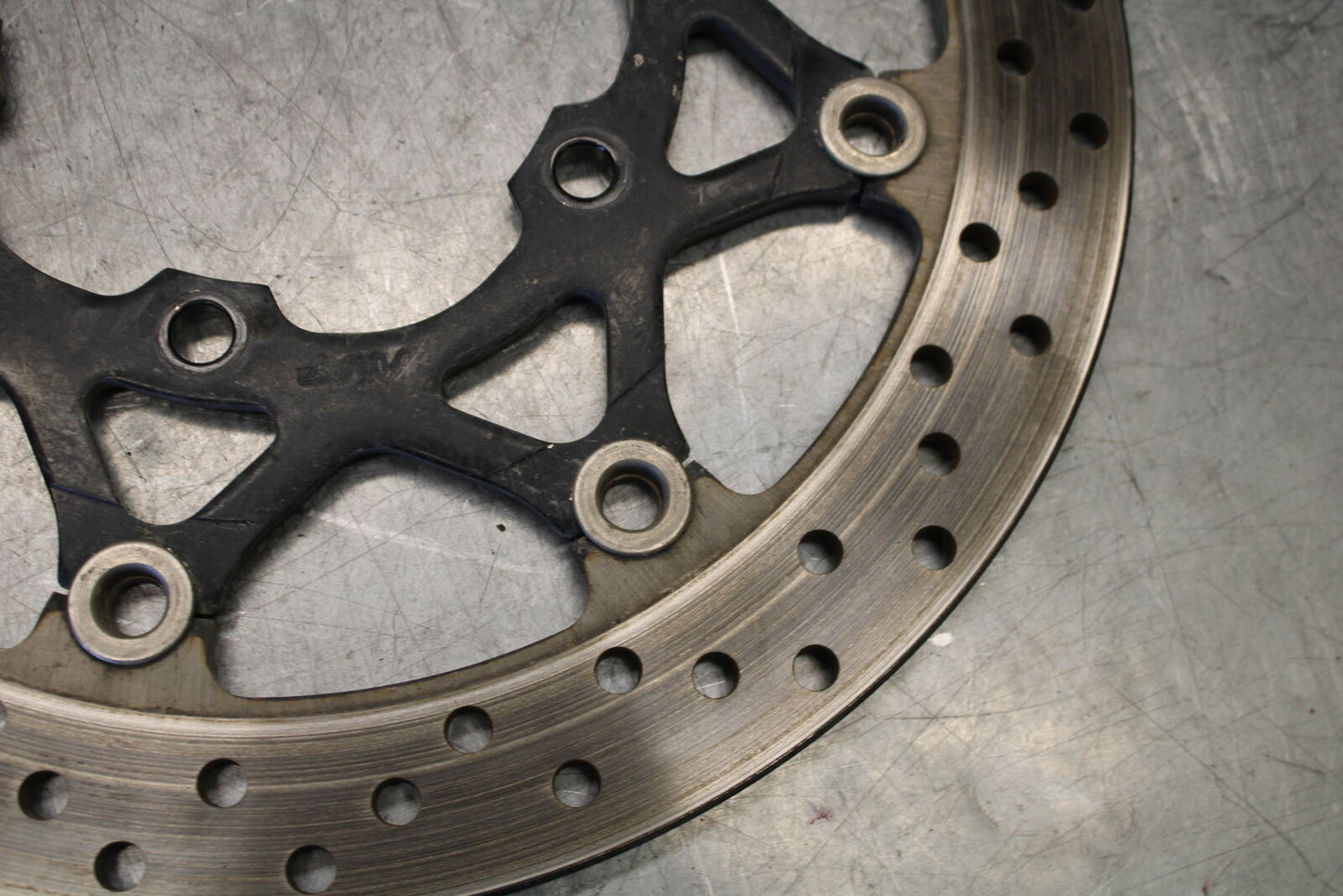 06-07 SUZUKI GSXR 600 FRONT LEFT RIGHT BRAKE ROTORS DISCS BB243