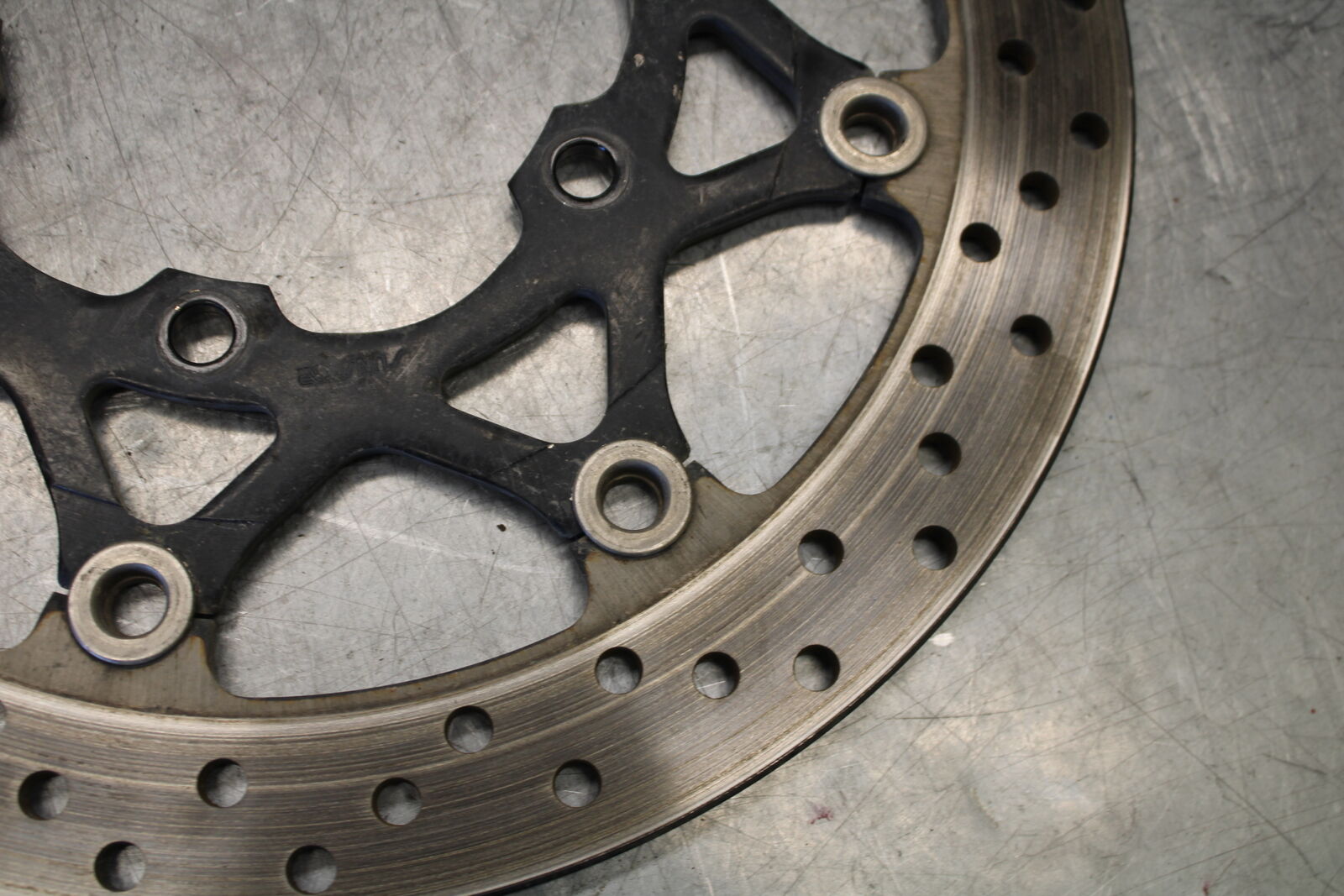 06-07 SUZUKI GSXR 600 FRONT LEFT RIGHT BRAKE ROTORS DISCS BB243