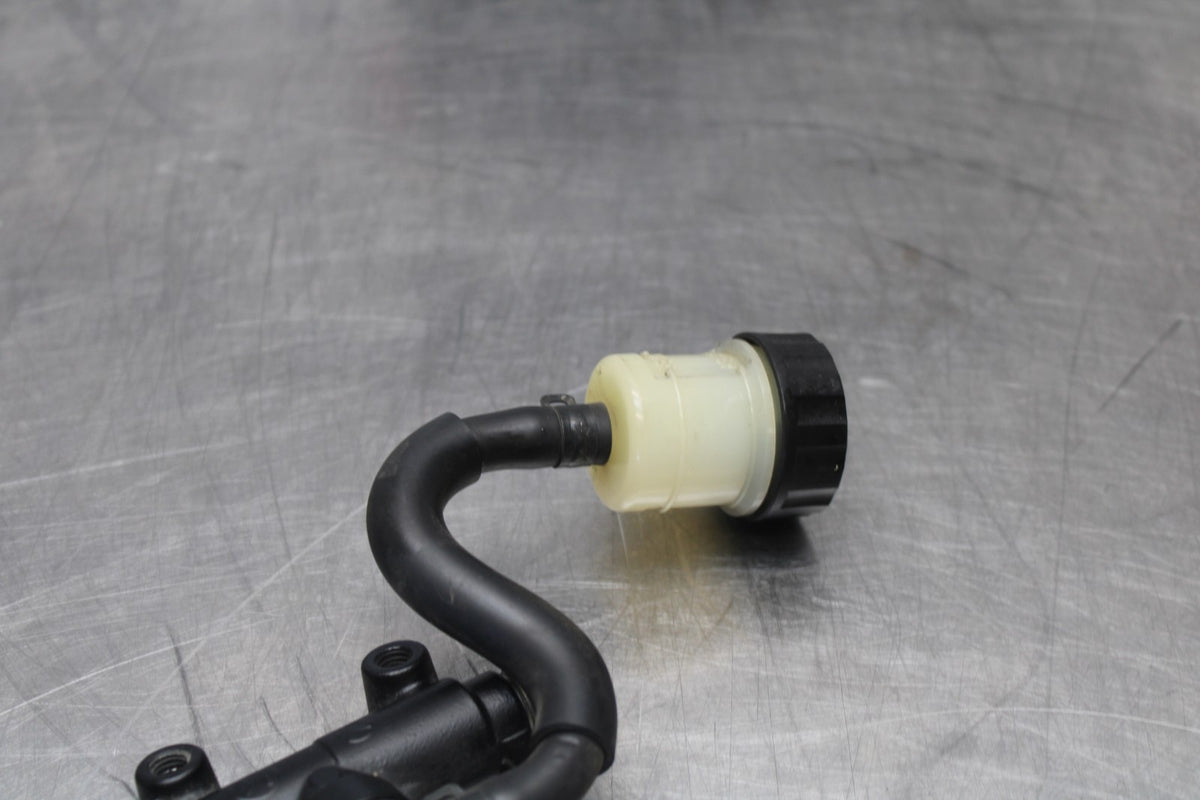 08 KAWASAKI NINJA ZX10R REAR BACK BRAKE MASTER CYLINDER W RESERVOIR BB902