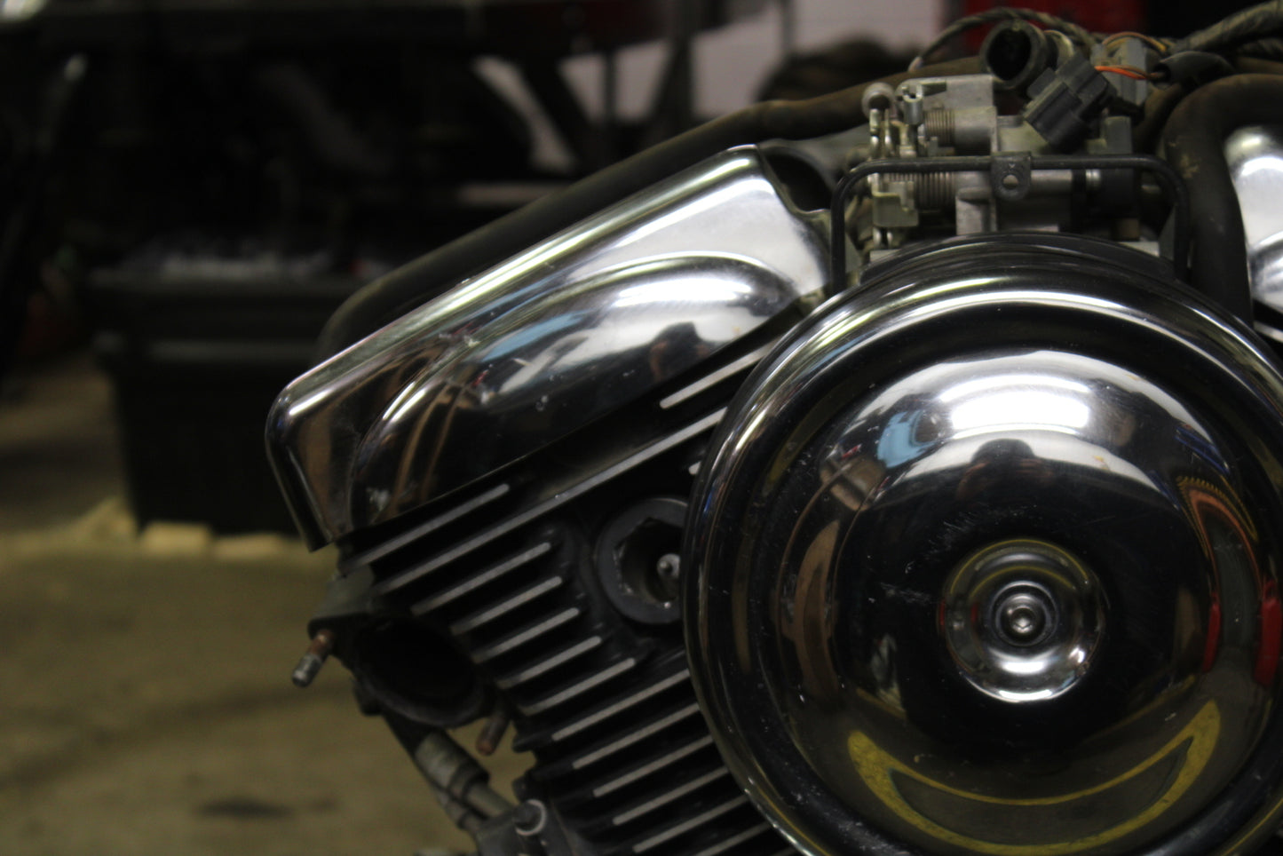 03-08 KAWASAKI VULCAN 1600 ENGINE MOTOR BB754