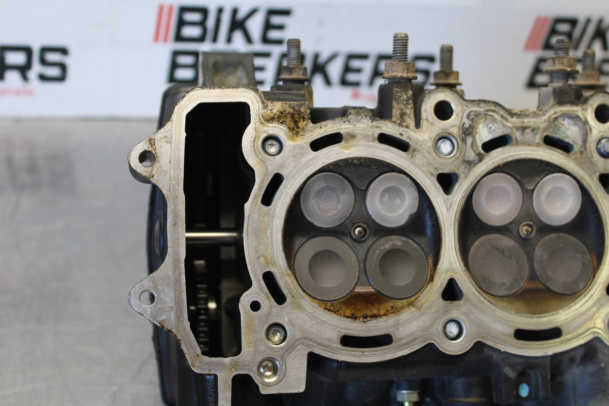 15 TRIUMPH TIGER 800 ENGINE TOP END CYLINDER HEAD BB873