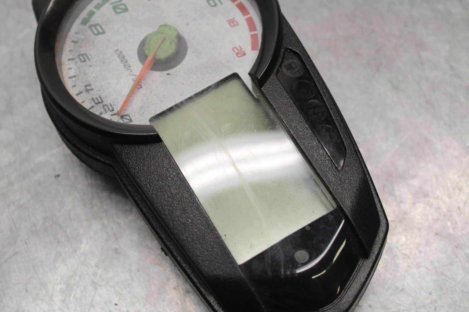 09-12 KAWASAKI NINJA ZX6R SPEEDO TACH GAUGES DISPLAY CLUSTER SPEEDOMETER BB656