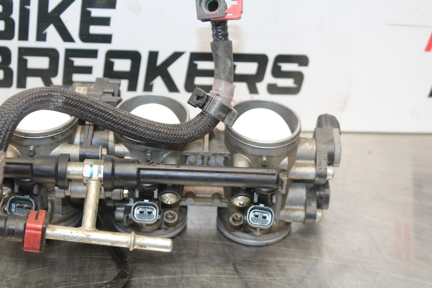 07-08 KAWASAKI NINJA ZX6R MAIN FUEL INJECTORS / THROTTLE BODIES BB203