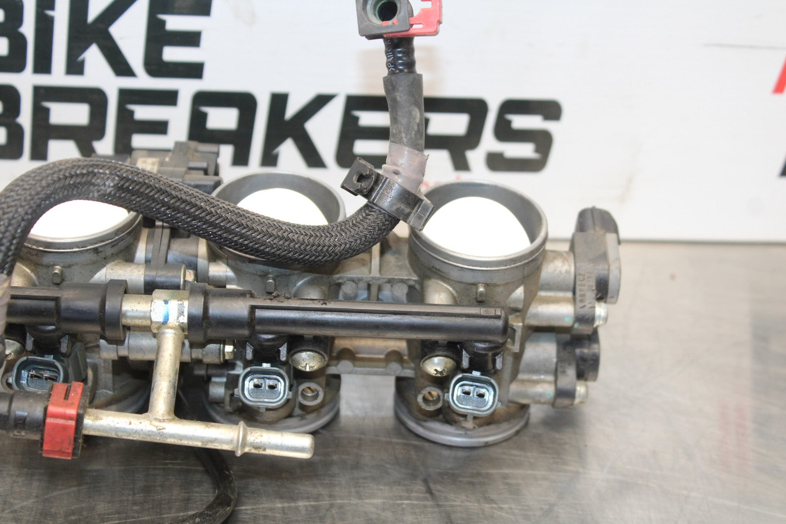 07-08 KAWASAKI NINJA ZX6R MAIN FUEL INJECTORS / THROTTLE BODIES BB203