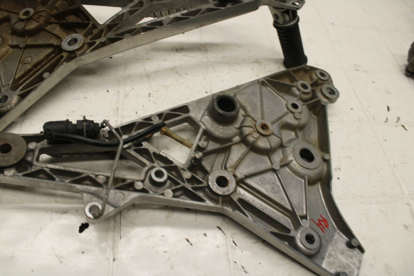 86-89 YAMAHA FJ1200 RIGHT LEFT REARSETS REAR SET DRIVER FOOT PEGS  BB11