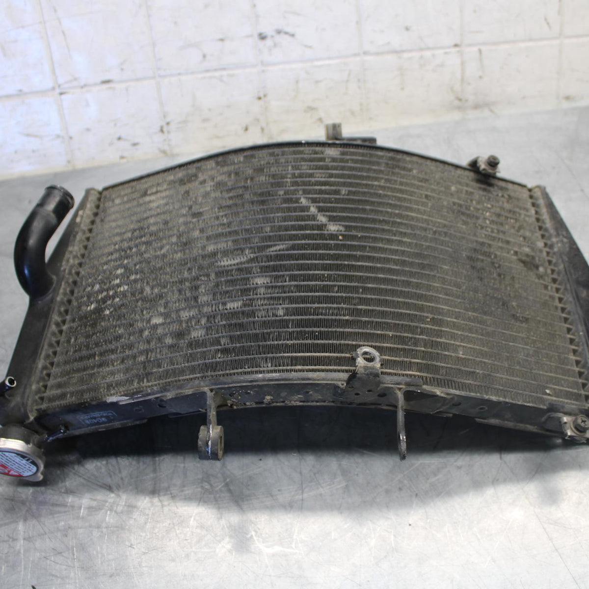 2003 Honda CBR600RR  RADIATOR MOTOR COOLER COOLING RADIATER 19010-MEE-D01 BB511