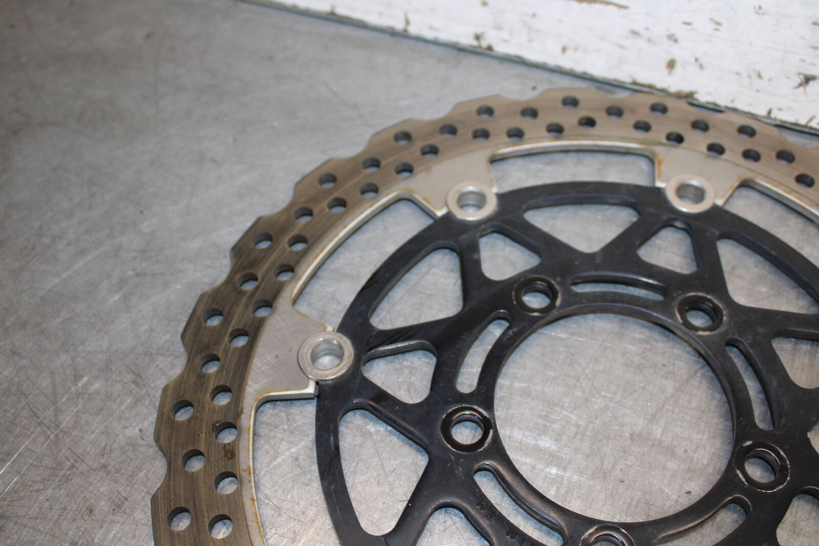 19-23 KAWASAKI NINJA ZX6R FRONT LEFT RIGHT BRAKE ROTORS DISCS BB701