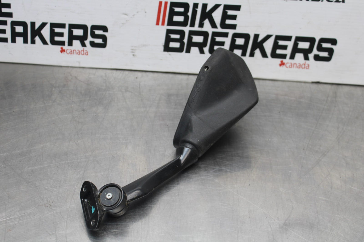 13-18 KAWASAKI NINJA ZX6R RIGHT SIDE REAR VIEW MIRROR BB735