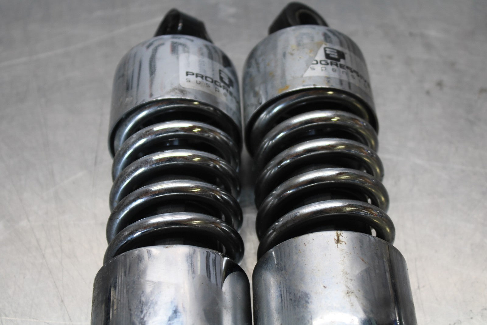 03-08 KAWASAKI VULCAN 1600 12' REAR BACK SHOCK ABSORBER SET PAIR BB196