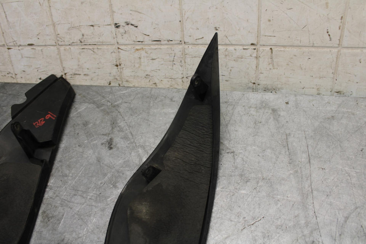 2007 Kawasaki Ninja ZX6R ZX600P RIGHT LEFT GAS FUEL TANK PANELS COVERS  BB47