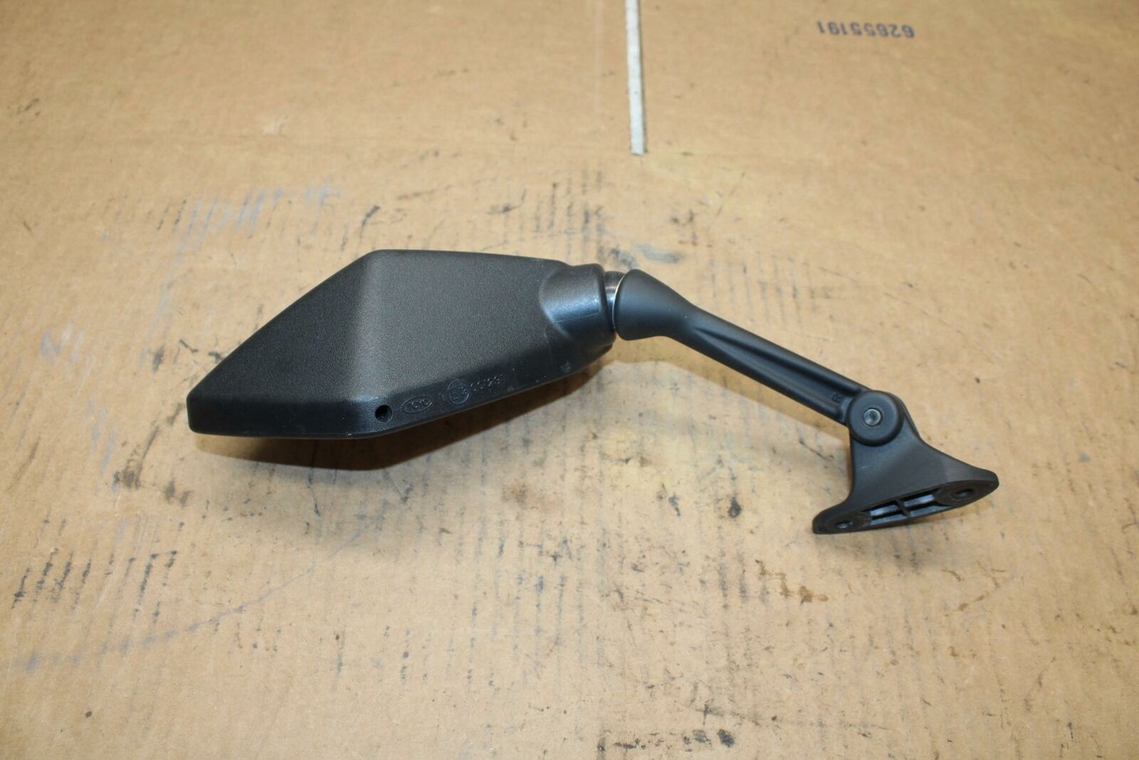 09-12 KAWASAKI NINJA ZX6R RIGHT SIDE REAR VIEW MIRROR BB383