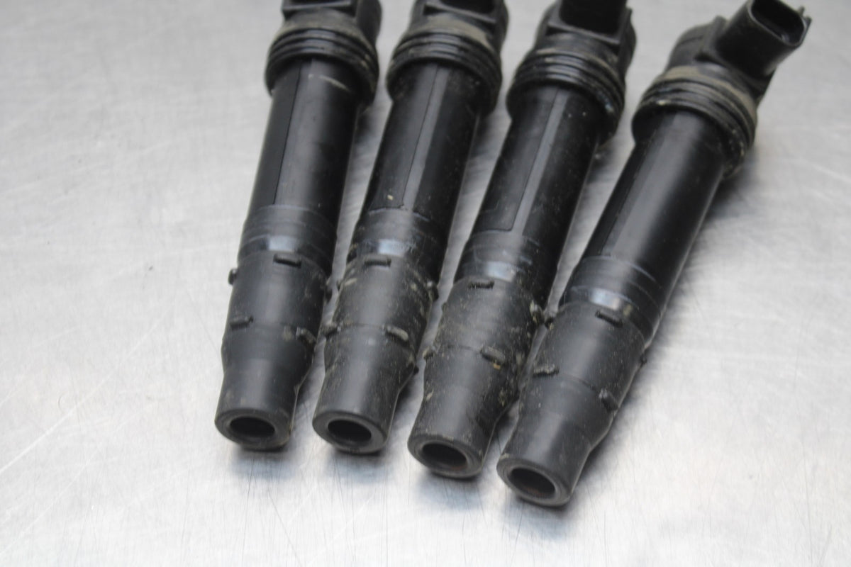 05-06 KAWASAKI NINJA ZX6R IGNITION COILS COIL SPARK PLUG CAPS BB877