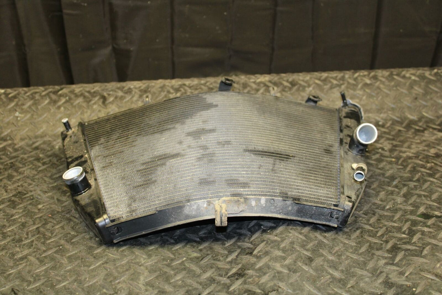 10 SUZUKI GSXR750 ENGINE RADIATOR MOTOR COOLER COOLING RADIATER  bb190
