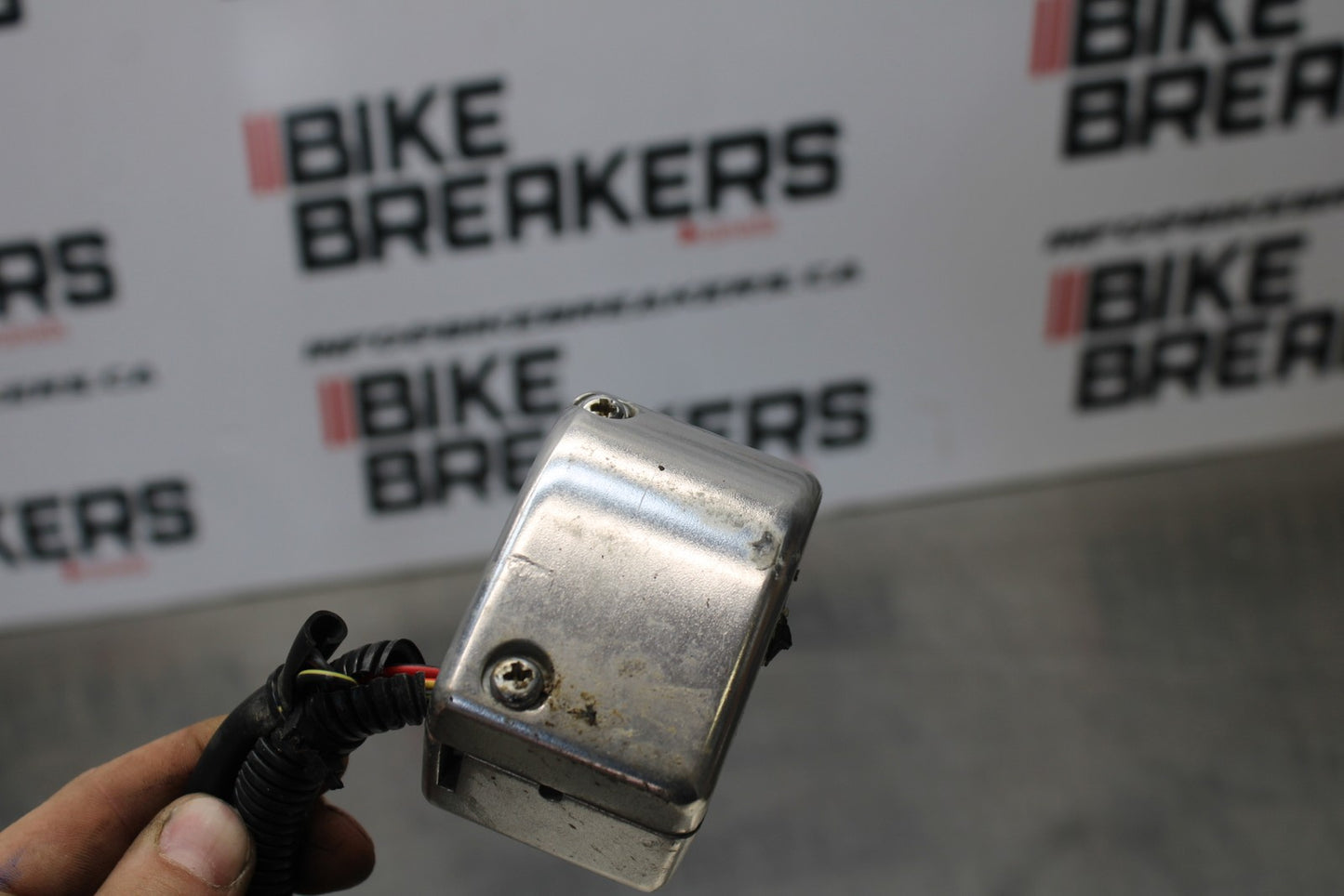 03-08 KAWASAKI VULCAN 1600 LEFT CLIP ON HANDLE HORN SIGNALS SWITCH BB196