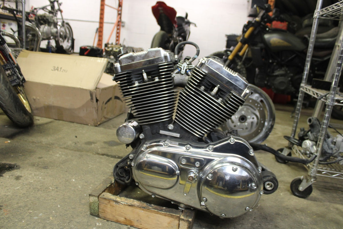 09 HARLEY-DAVIDSON SPORTSTER 1200 CUSTOM XL1200C ENGINE MOTOR BB776
