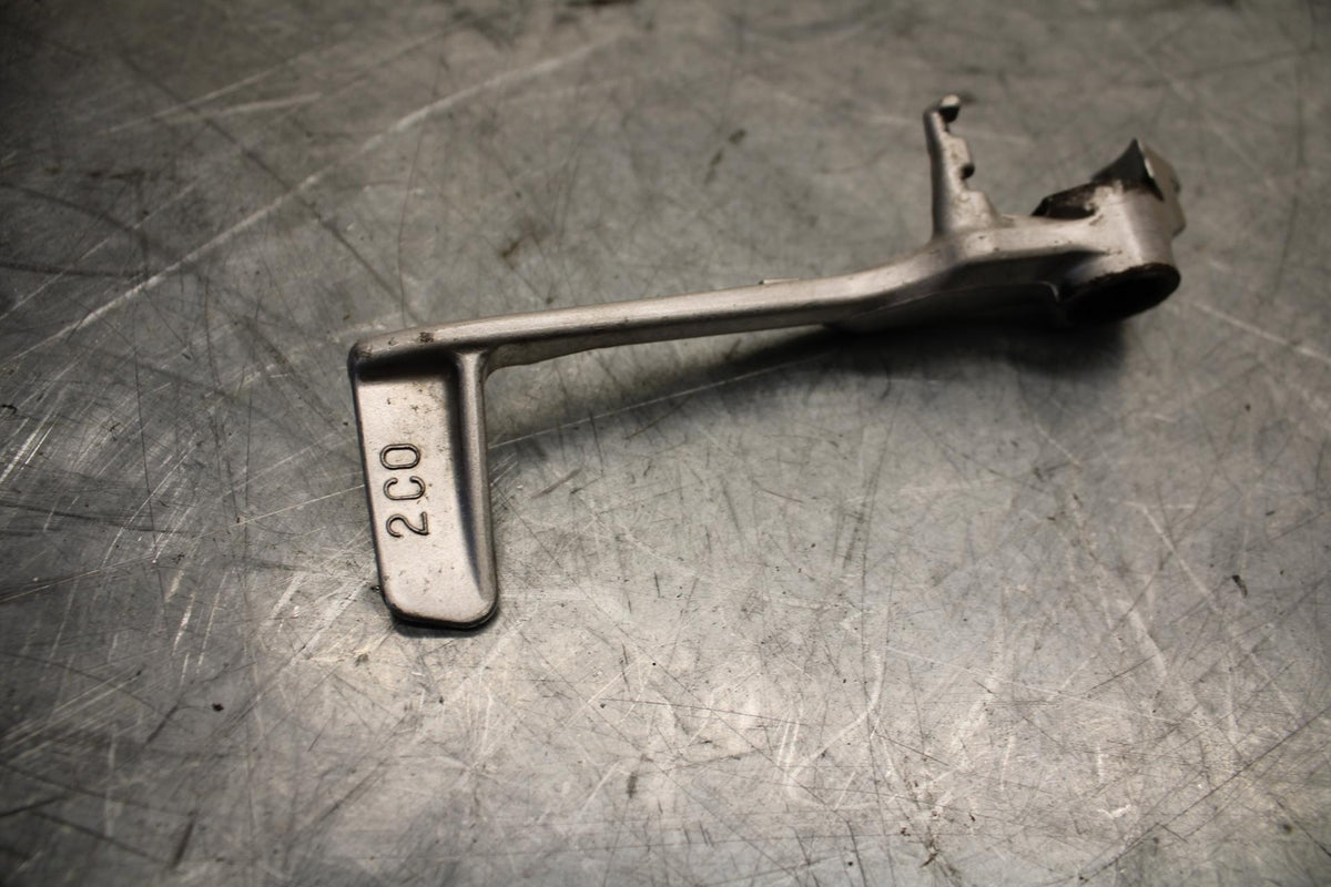 2008 Yamaha YZF R6 RIGHT REARSET BRAKE FOOT PEDAL 2C0-27211-00-00 BB521