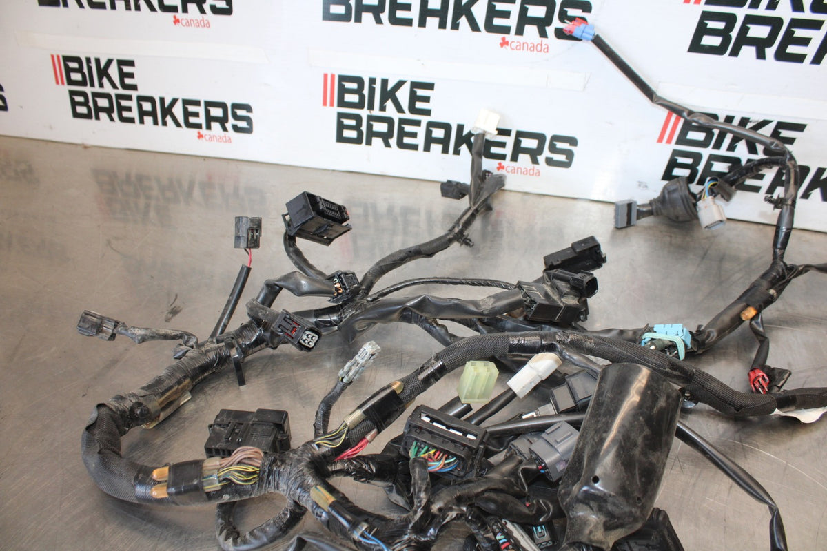 24-25 KAWASAKI NINJA 500 ABS MAIN ENGINE WIRING HARNESS WIRE LOOM BB899