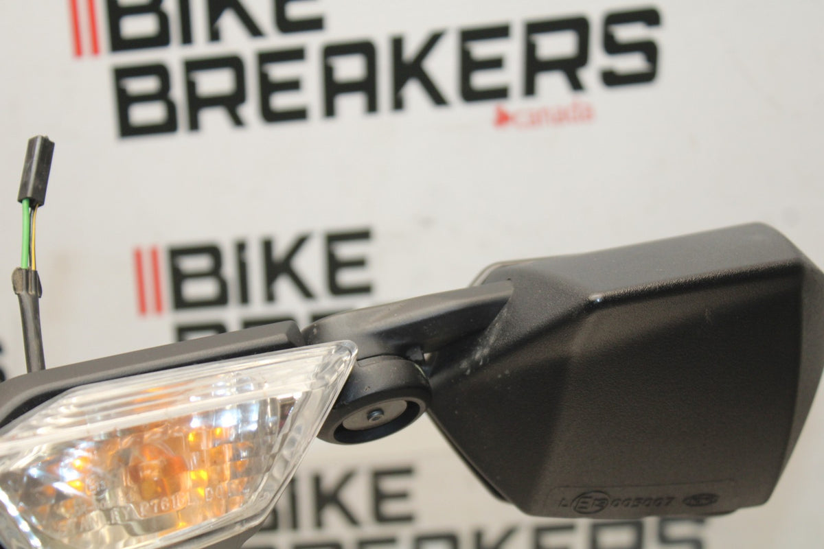 08 KAWASAKI NINJA ZX10R REAR VIEW MIRROR SET PAIR MIRRORS BB902
