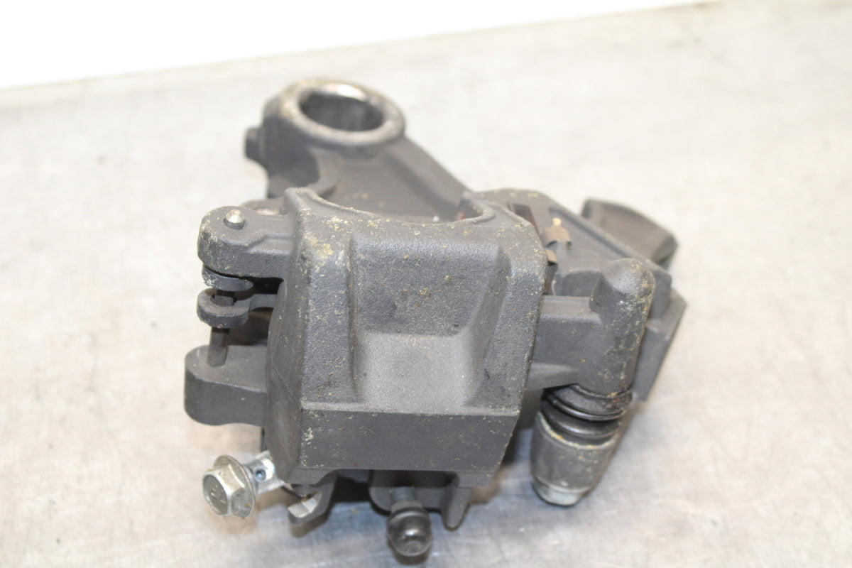 08-10 SUZUKI GSXR750 REAR BACK BRAKE CALIPER W MOUNT BRACKET BB127