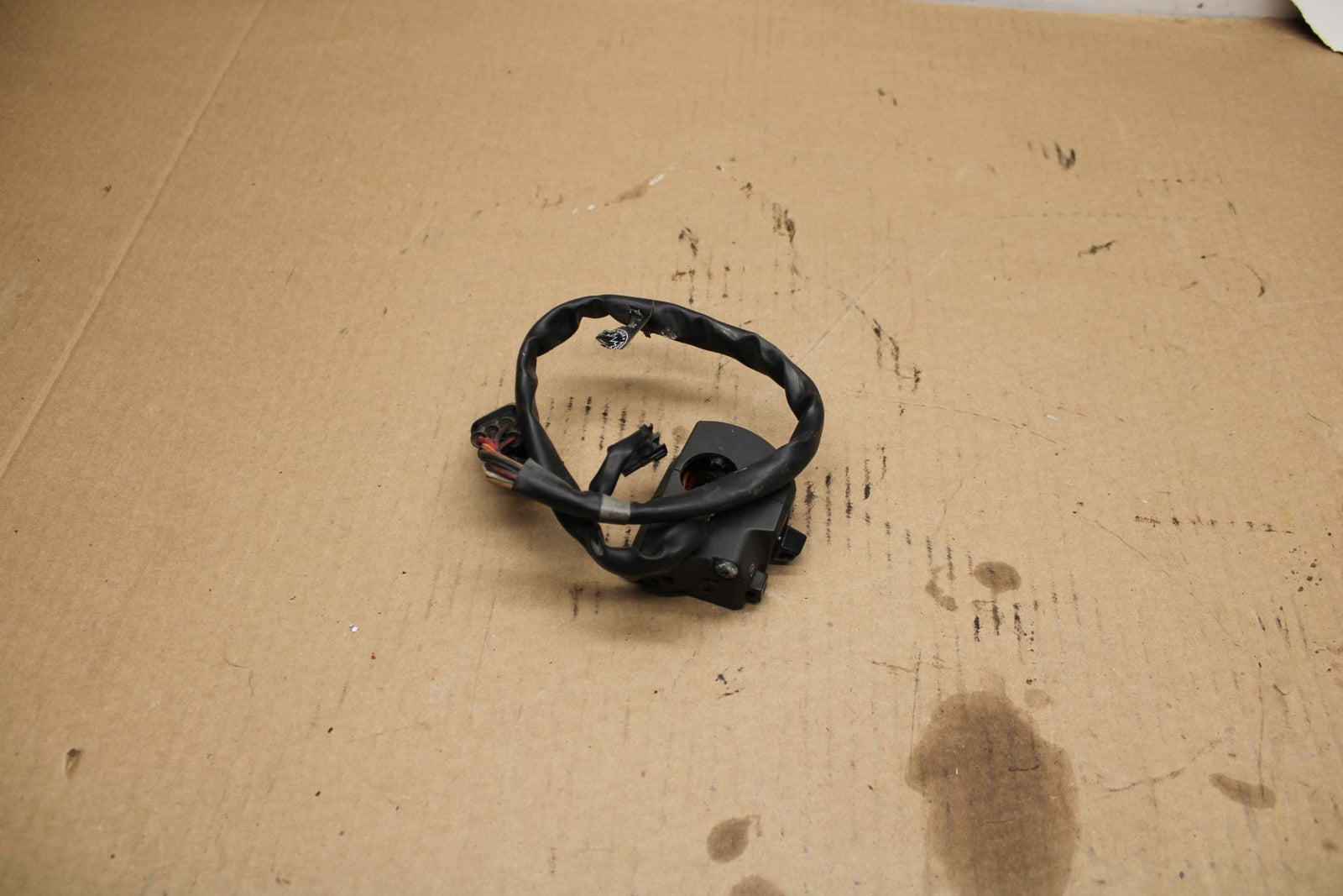 07-08 KAWASAKI NINJA ZX6R RIGHT CLIP ON HANDLE KILL OFF START SWITCH BB274b