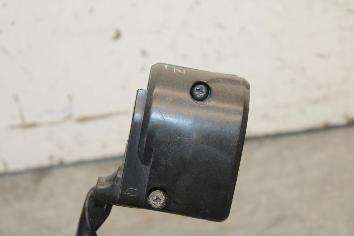 03-04 KAWASAKI NINJA ZX6RR LEFT CLIP ON HANDLE HORN SIGNALS SWITCHES BB684