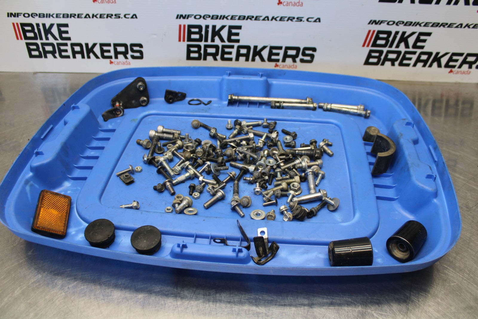 08-18 KAWASAKI KLR650 MOUNTING BOLTS HARDWARE MOTOR SCREWS BB183