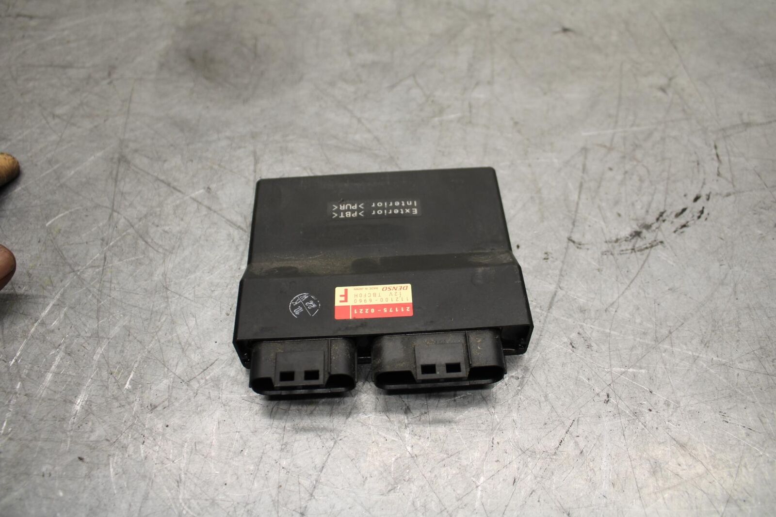 2009 Kawasaki Ninja ZX6R ZX600R ECU COMPUTER CONTROLLER UNIT BLACK BOX ECM BB548