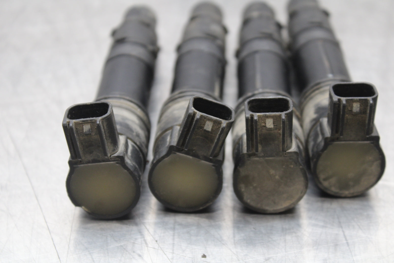 04-05 KAWASAKI NINJA ZX10R IGNITION COILS COIL SPARK PLUG CAPS BB163