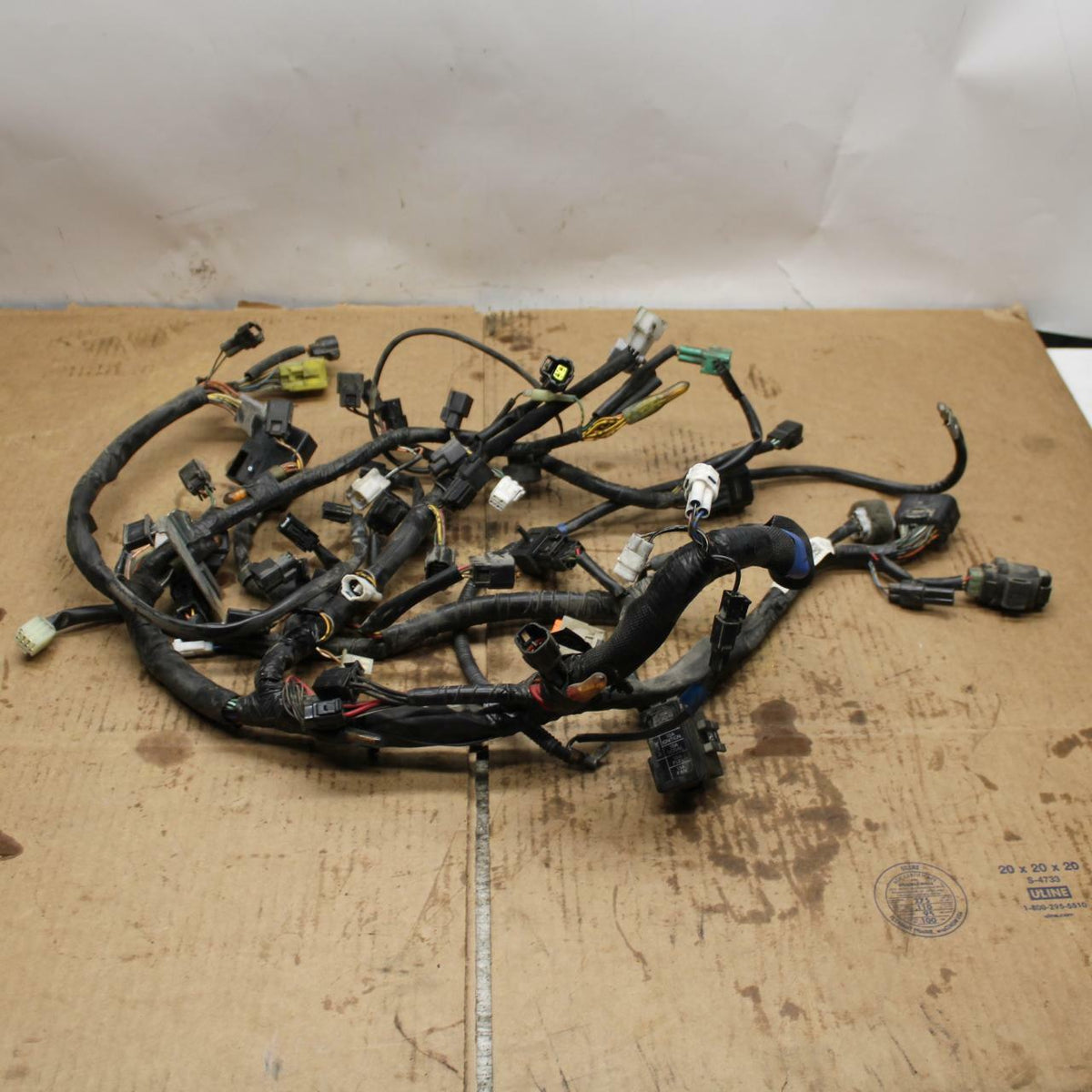 12 SUZUKI GSXR1000 MAIN ENGINE WIRING HARNESS MOTOR WIRE LOOM BB205 B