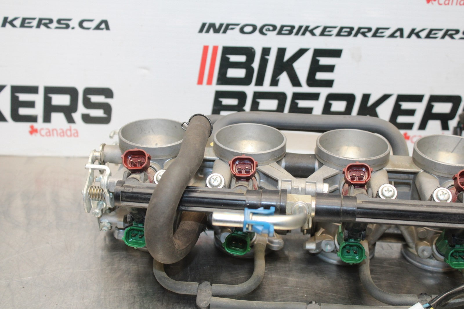 08-10 SUZUKI GSXR 600 MAIN FUEL INJECTORS / THROTTLE BODIES BB202
