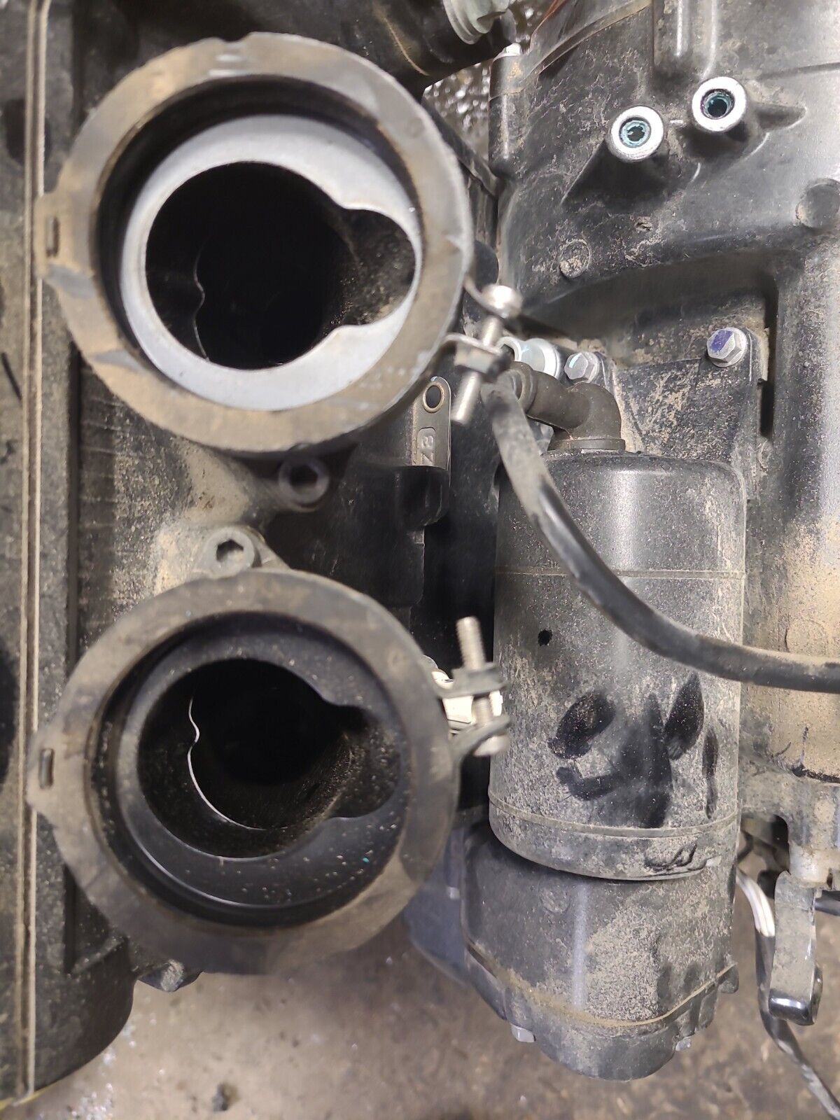 11-14 KAWASAKI VERSYS 650 LE 650C ENGINE MOTOR BB498