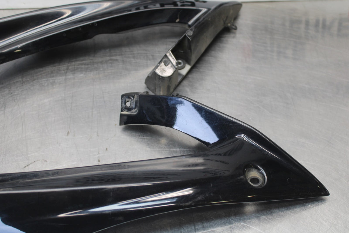 06-07 YAMAHA YZF R6 RIGHT FRONT UPPER SIDE FAIRING COWL PLASTIC SET BB00