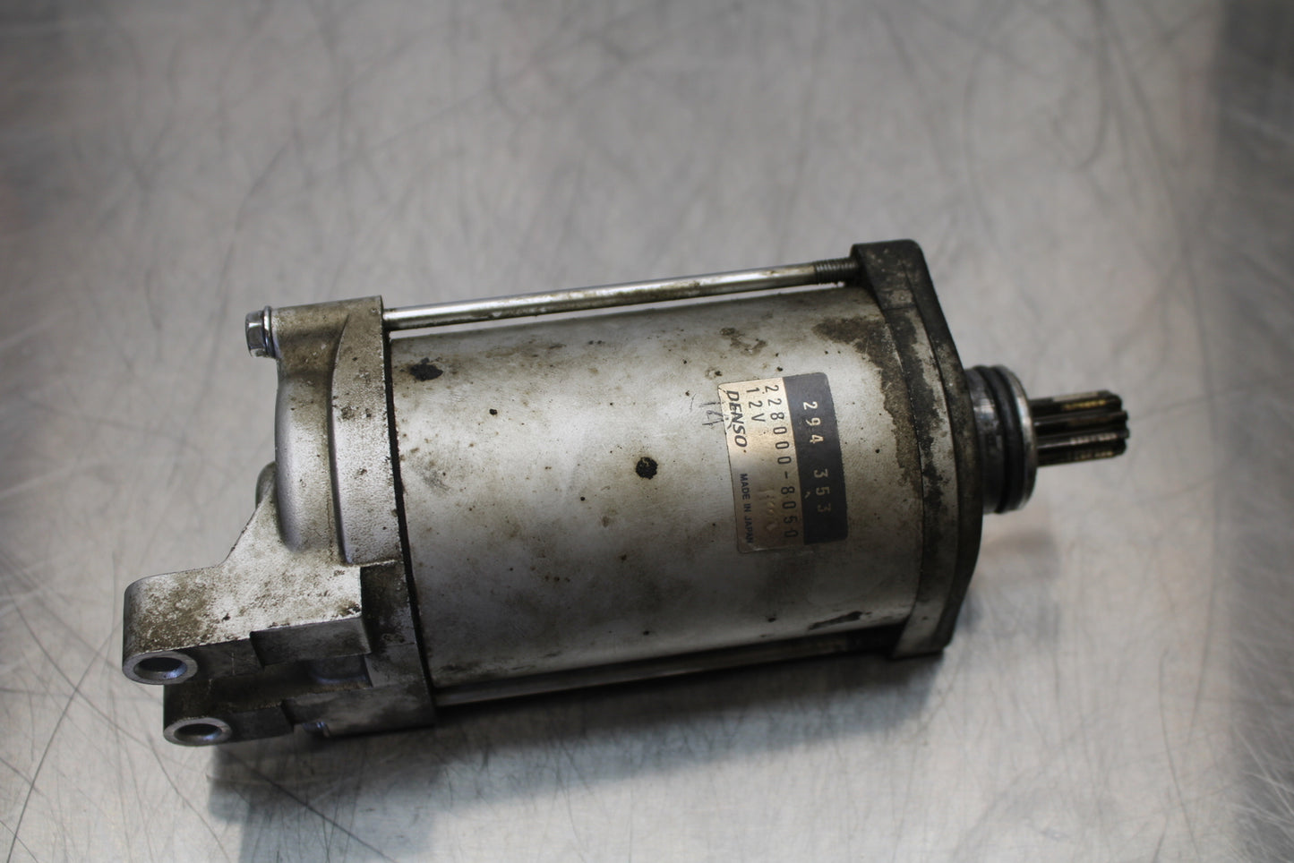 06-12 BMW F800ST ENGINE STARTING STARTER MOTOR -DC 12V BB144