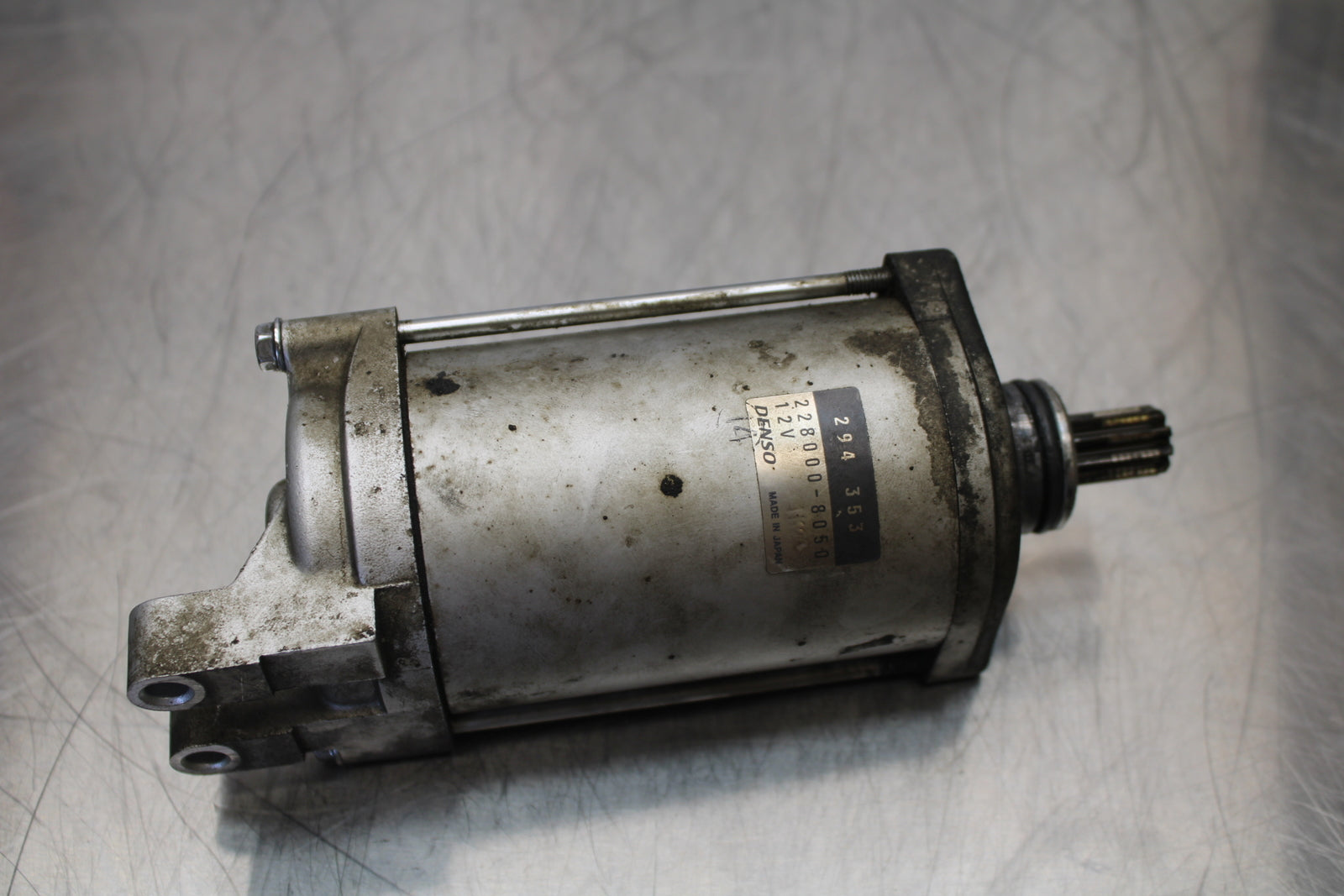 06-12 BMW F800ST ENGINE STARTING STARTER MOTOR -DC 12V BB144