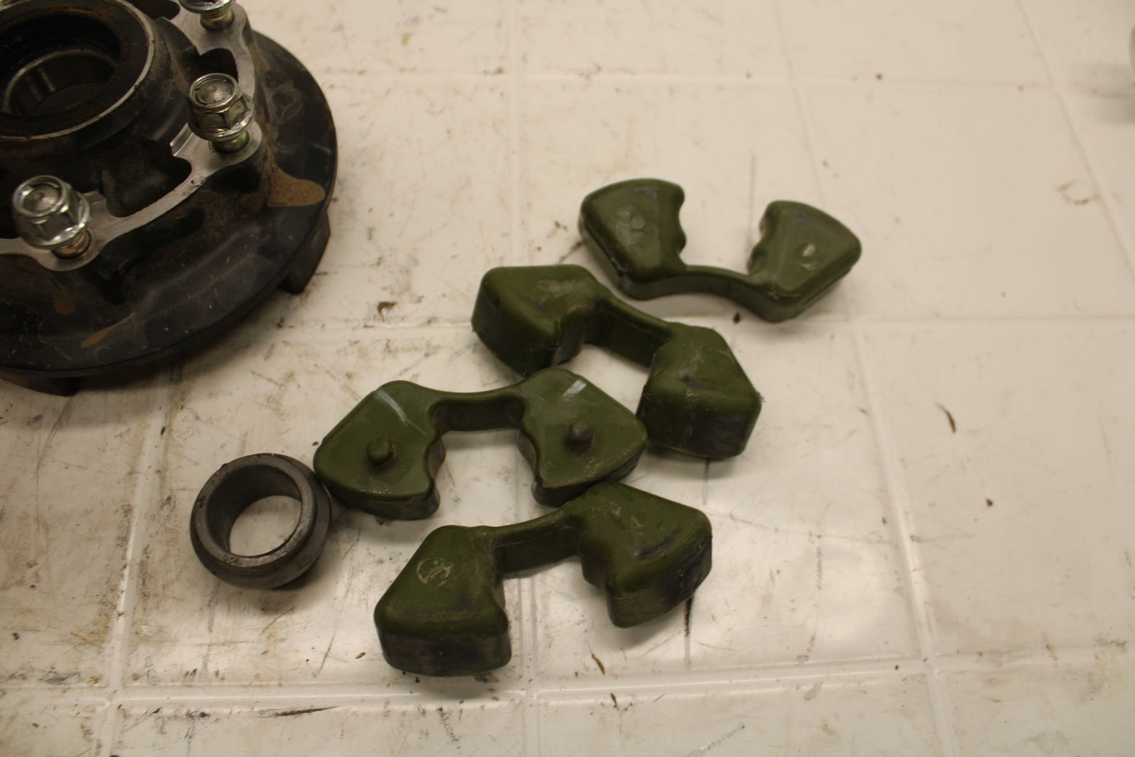 19-20 KAWASAKI NINJA ZX6R REAR HUB SHOCK DAMPERS CUSH ABSORBERS BB407