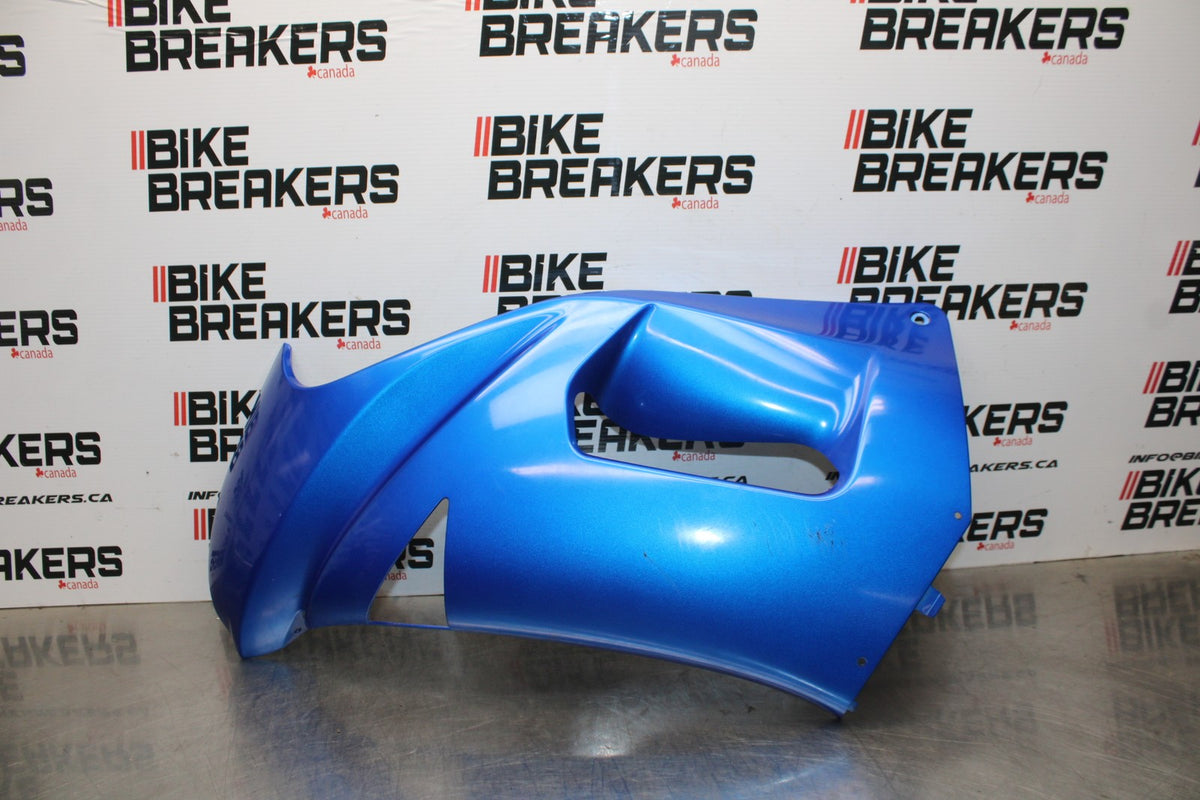 06 KAWASAKI NINJA 650 EX650 LEFT MID UPPER SIDE FAIRING COWL PLASTIC BB823