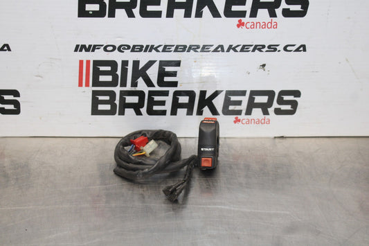 02-03 HONDA CBR954RR RIGHT CLIP ON HANDLE KILL OFF START SWITCH SWITCHES BB497