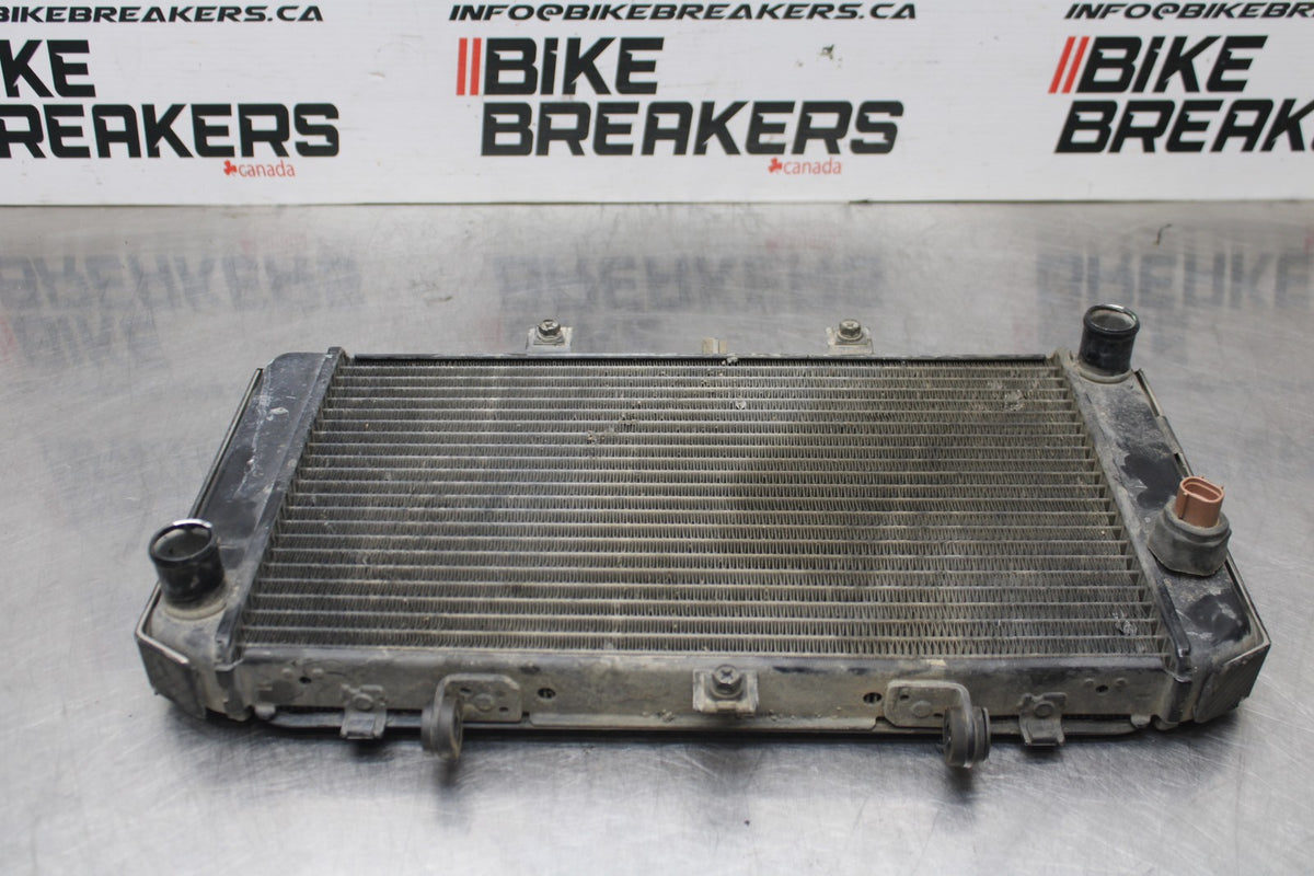 06 KAWASAKI Z750 ENGINE RADIATOR MOTOR COOLER COOLING RADIATER BB837
