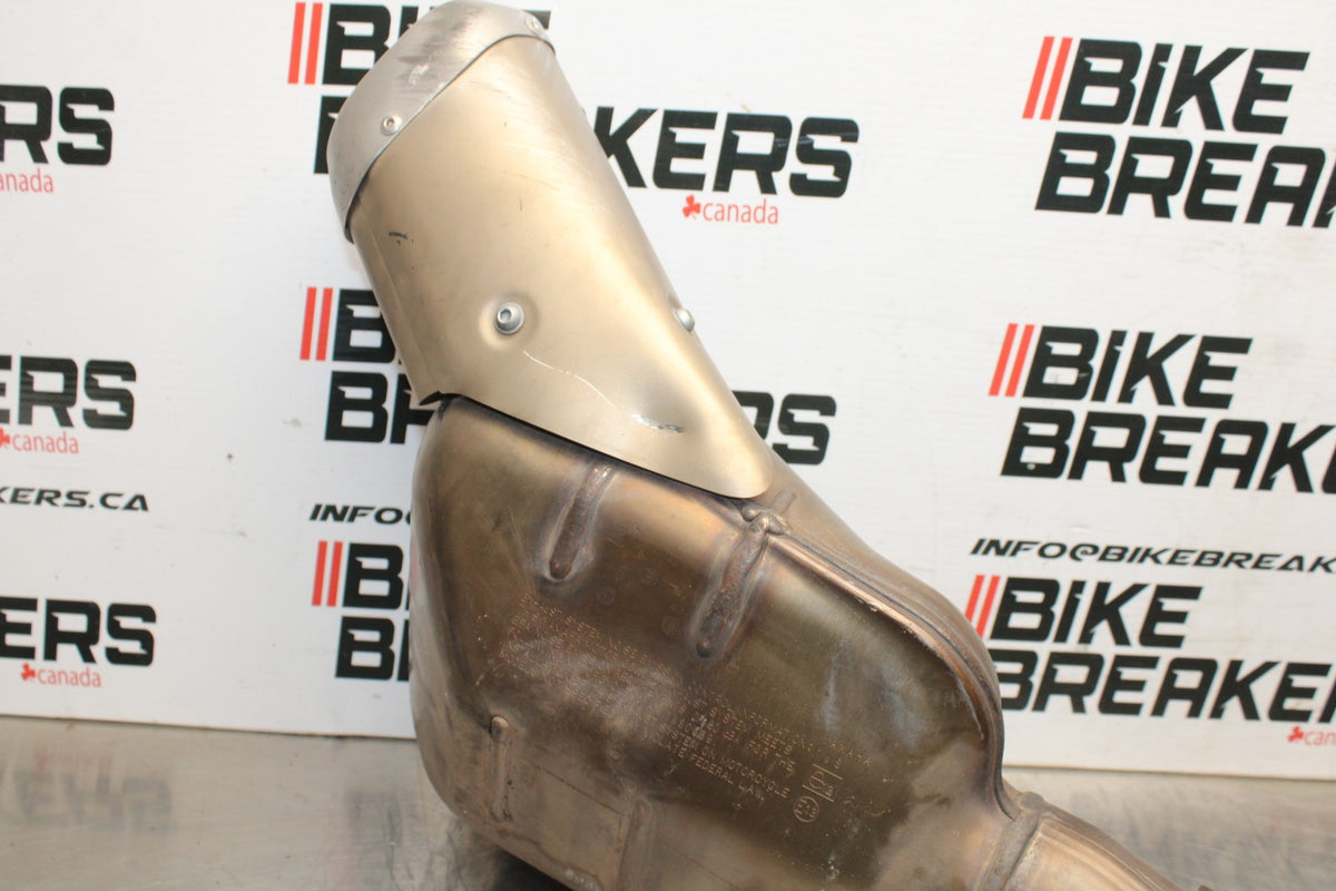 14-17 YAMAHA FZ07 FULL EXHAUST SYSTEM HEADERS PIPE MUFFLER BB843
