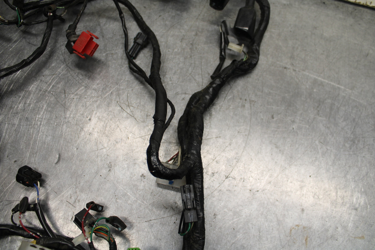 08-12 KAWASAKI NINJA 250R EX250J MAIN ENGINE WIRING HARNESS WIRE LOOM BB111