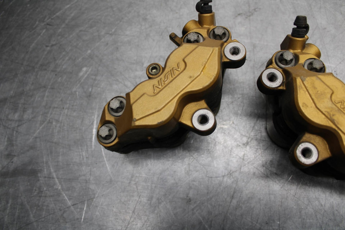 03-06 KAWASAKI Z1000 RIGHT LEFT FRONT BRAKE CALIPER SET PAIR CALIPERS BB487