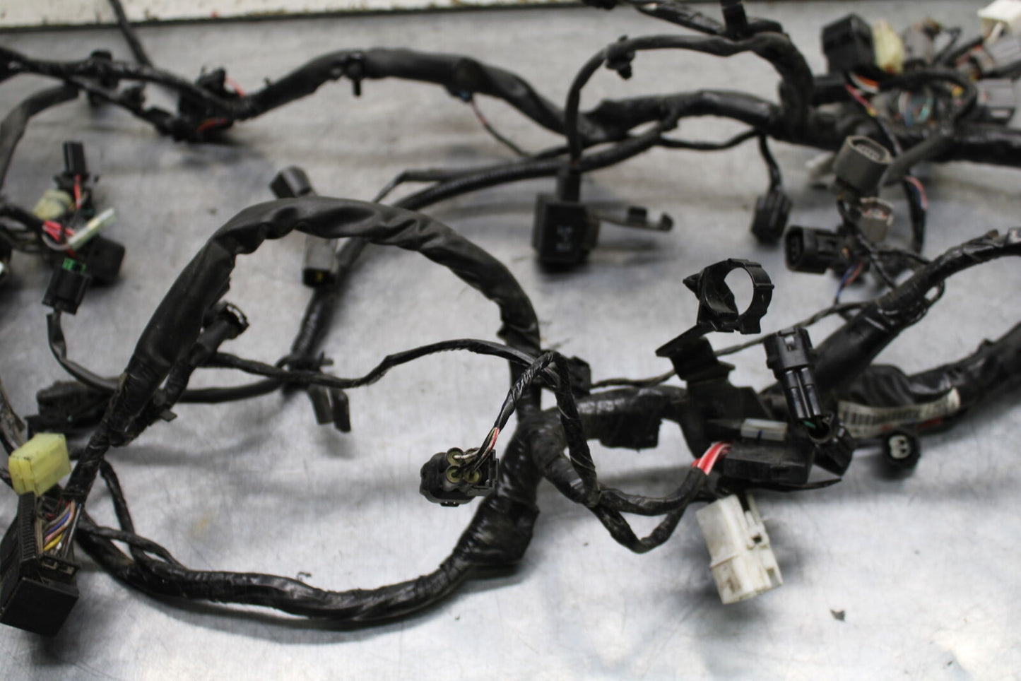 14-15 KAWASAKI NINJA 650 EX650F ABS MAIN ENGINE WIRING HARNESS WIRE LOOM BB741